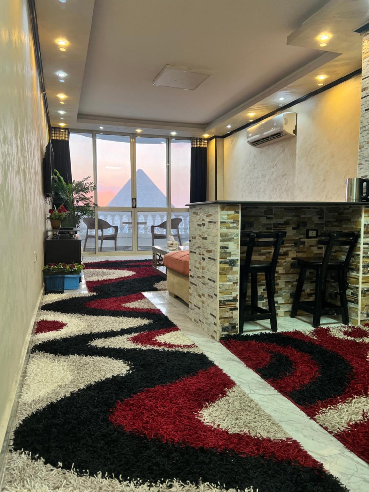 Ferienwohnung Hi Pyramids Kairo Exterior foto