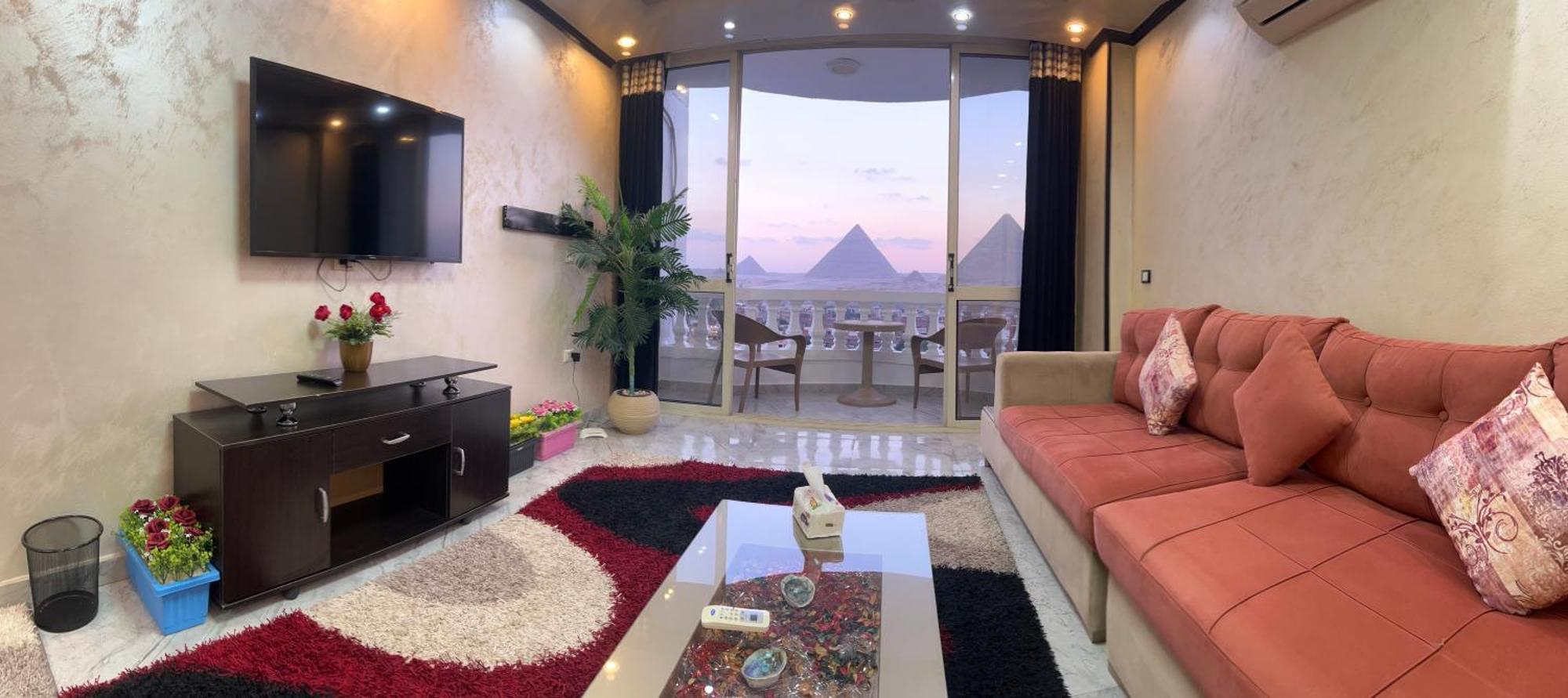 Ferienwohnung Hi Pyramids Kairo Exterior foto