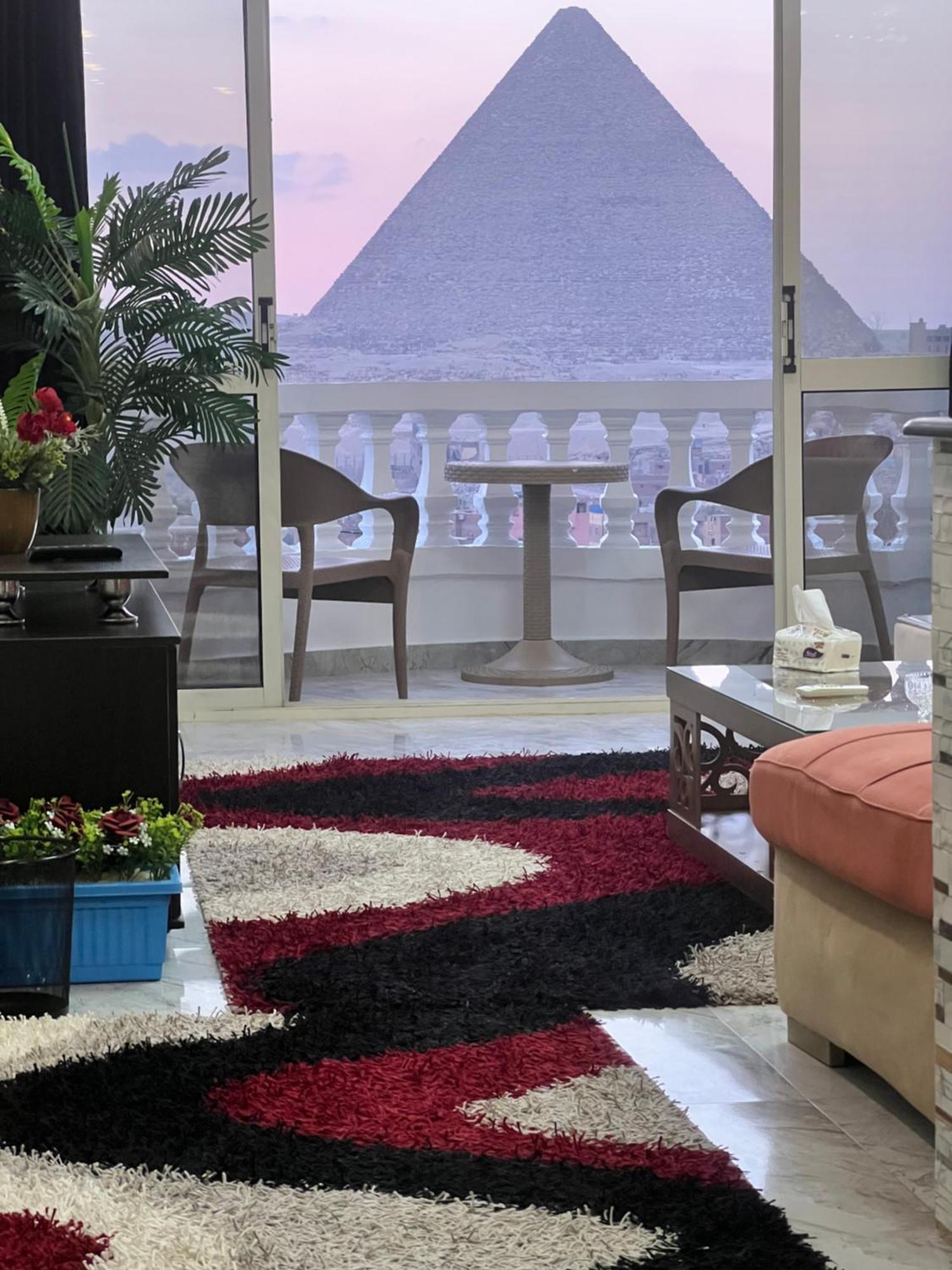 Ferienwohnung Hi Pyramids Kairo Exterior foto