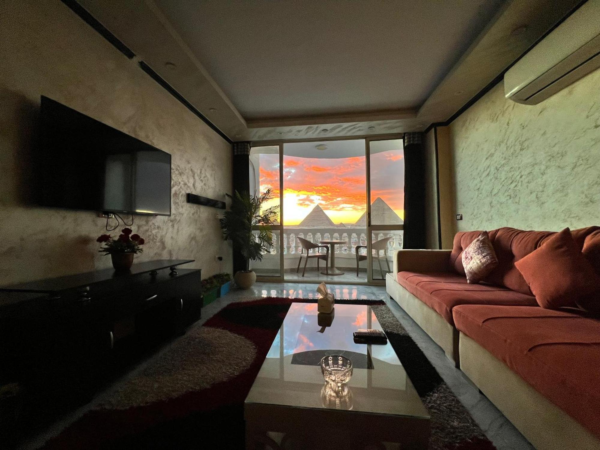 Ferienwohnung Hi Pyramids Kairo Exterior foto