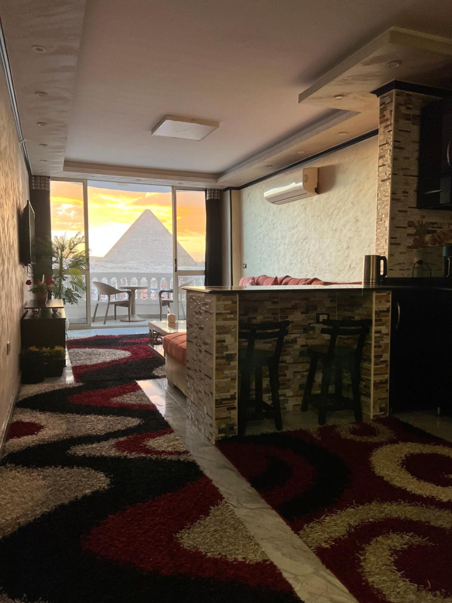 Ferienwohnung Hi Pyramids Kairo Exterior foto